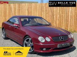 Red Used 2002 Mercedes CL600 Coupe | £9,995