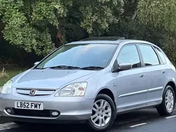 Silver Used 2003 Honda Civic Executive Hatchback | £3,995 (Expensive)