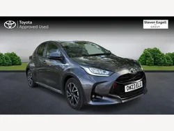 Grey Used 2023 Toyota Yaris Hybrid Design Hatchback | £17,999 (Fair price)