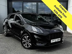 Agate black (premium paint) Used 2022 Ford Puma ST-Line SUV | £11,995