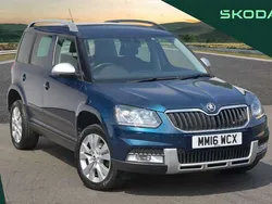 Blue Used 2016 Skoda Yeti Outdoor SE L SUV | £14,995 (Fair price)