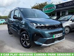 Blue Used 2024 Peugeot e-Rifter GTi MPV | £21,995 (Expensive)