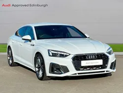 White Used 2023 Audi A5 S-Line Coupe | £26,813 (Fair price)