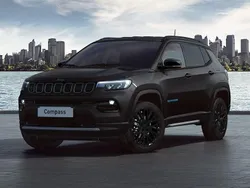 Black New 2025 Jeep Compass SUV | £34,995 (Expensive)