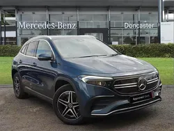 Blue Used 2021 Mercedes EQA250 AMG line SUV | £19,495 (Fair price)