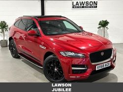 Red Used 2018 Jaguar F-Pace R-Sport SUV | £18,490 (Fair price)