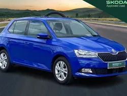 Blue Used 2019 Skoda Fabia SE Hatchback | £9,947 (Fair price)