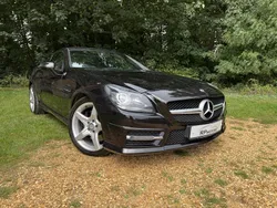 Black Used 2014 Mercedes SLK250 AMG Cabriolet | £7,195 (Fair price)