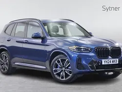Blue Used 2024 BMW X3 M Sport SUV | £40,000 (Fair price)