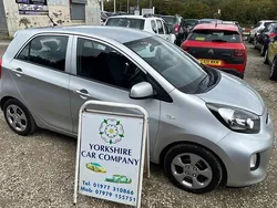 Silver Used 2015 Kia Picanto 2 Hatchback | £3,295 (Fair price)