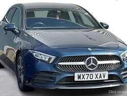 Blue Used 2020 Mercedes A180 Executive Hatchback | £17,995 (A bit pricey)
