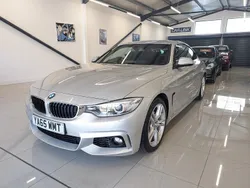 Silver Used 2015 BMW 418 M Sport Coupe | £13,995 (Fair price)