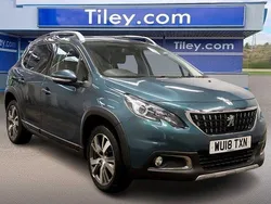 Green Used 2018 Peugeot 2008 Allure SUV | £7,490 (Fair price)