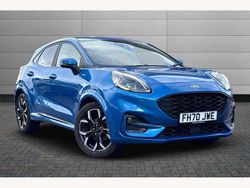 Blue Used 2021 Ford Puma Gen-E ST-Line X SUV | £15,950 (Fair price)