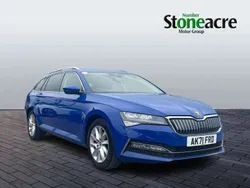 Blue Used 2021 Skoda Superb SE Technology Estate | £14,990 (Fair price)