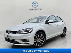 White Used 2019 VW Golf VII SE Hatchback | £13,950 (Fair price)
