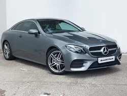 Grey Used 2019 Mercedes E220 AMG line Coupe | £21,498 (Fair price)