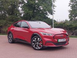 Red Used 2021 Ford Mustang Mach-E Extended Range SUV | £25,498 (Fair price)