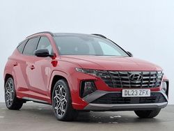 Red Used 2023 Hyundai Tucson N Line SUV | £26,298 (A bit pricey)