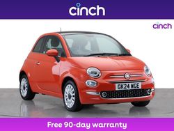 Orange Used 2024 Fiat 500 Hatchback | £12,249 (A bit pricey)
