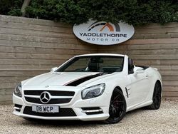 White Used 2015 Mercedes SL500 AMG Cabriolet | £24,995