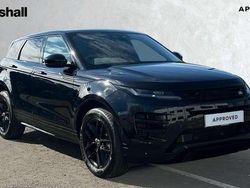 Black New 2024 Land Rover Range Rover evoque SE Dynamic SUV | £43,990