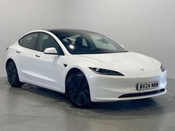 White Used 2024 Tesla Model 3 RWD Sedan | £29,999 (Expensive)