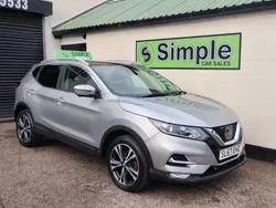 Silver Used 2017 Nissan Qashqai N-Connecta SUV | £7,289 (Fair price)