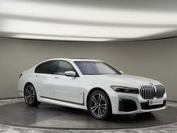 Mineral white Used 2022 BMW 740 M Sport Sedan | £34,850 (Fair price)