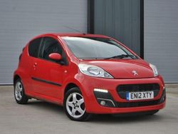 Red Used 2012 Peugeot 107 Allure Hatchback | £1,990 (Good price)