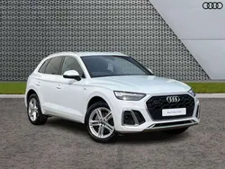 White Used 2023 Audi Q5 S-Line SUV | £37,799 (Fair price)