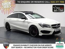 White Used 2015 Mercedes CLA45 AMG Shooting Brake AMG Estate | £15,740