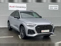 Floret silver metallic Used 2024 Audi Q5 Sportback Black Edition SUV | £45,990 (A bit pricey)