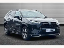 Black Used 2025 Toyota RAV4 Hybrid Design SUV | £39,500 (Expensive)