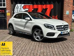 White Used 2017 Mercedes GLA220 AMG line SUV | £12,856 (Fair price)
