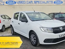 White Used 2017 Dacia Sandero Ambiance Hatchback | £3,475 (Fair price)