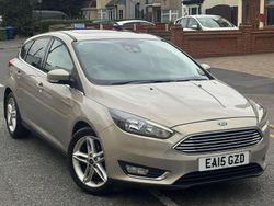 Silver Used 2015 Ford Focus Titanium Hatchback | £7,600 (Fair price)