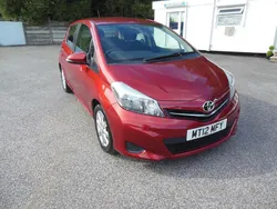 Red Used 2012 Toyota Yaris Hatchback | £4,695 (Fair price)