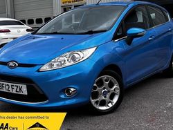 Blue Used 2012 Ford Fiesta Zetec Hatchback | £2,499 (Fair price)