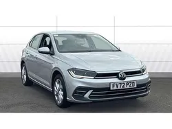Silver Used 2022 VW Polo Style Hatchback | £16,630 (Fair price)