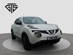 White Used 2015 Nissan Juke Acenta Premium SUV | £6,495 (Fair price)