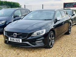 Black Used 2016 Volvo V60 R-Design Estate | £7,470 (Fair price)
