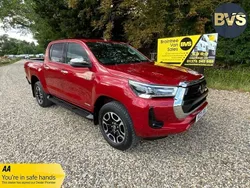 Red Used 2021 Toyota HiLux Pickup | £26,950 (Good price)