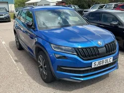 Blue Used 2020 Skoda Kodiaq SportLine SUV | £24,300 (Fair price)