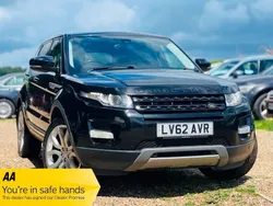 Black Used 2012 Land Rover Range Rover evoque Prestige Estate | £7,495 (Fair price)