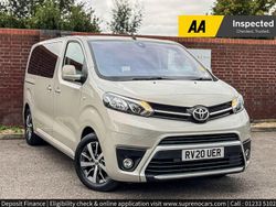 Silver Used 2020 Toyota Proace Verso City Estate | £25,499 (Fair price)