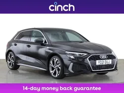 Black Used 2021 Audi A3 S-Line Hatchback | £21,949 (Fair price)