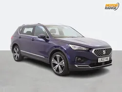 Blue Used 2022 Seat Tarraco XCELLENCE Lux SUV | £20,895 (Fair price)