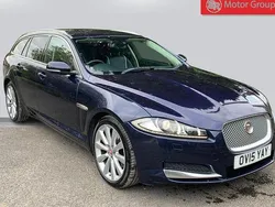 Blue Used 2015 Jaguar XF Sportbrake Portfolio Estate | £7,495 (Fair price)