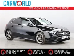 Black Used 2021 Mercedes A200 AMG line Hatchback | £18,700 (Fair price)